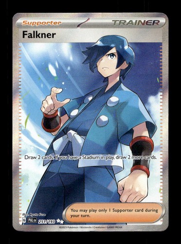 Falkner 251/193 Ultra Rare Paldea Evolved Pokemon Holo Near Mint