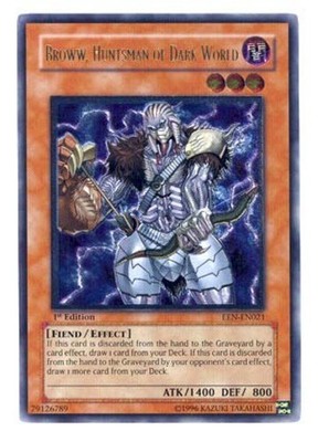 Yugioh! MP Broww, Huntsman of Dark World - EEN-EN021 - Ultimate Rare - Unlimited