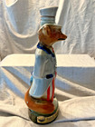 jim beam collectible decanters Uncle Sam Fox EMPTY — photo 3