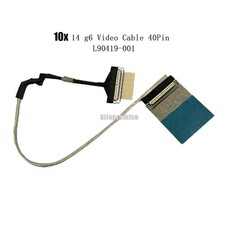 10X Touch For HP Chromebook 14 G6 L90419-001 DD00GALC110 Lcd Video Cable 40Pin