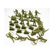 BMC Toys Plastic Army Loose Minis WWII American Soldiers Collection 1 NM