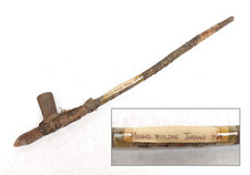 Ancient Mississippian Mound Builder Native American Pipe Pre-Columbian - MG156
