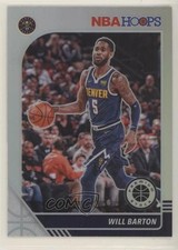2019-20 Panini NBA Hoops Premium Stock Silver Prizm Will Barton #48 0e77
