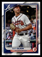 Matt Olson 2024 Bowman #54 Atlanta Braves