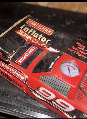 #ad #ad Craftsman Air Compressor Racing Car $75.00