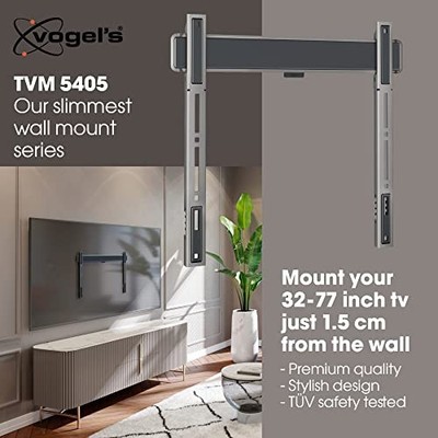 Vogel's TVM 5405 Extremely Flat TV wall Bracket for 32-77 inch TVs, Max. 165 -