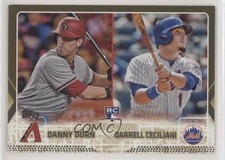 2015 Topps Update Rookie Combos Gold 717/2015 Darrell Ceciliani Danny Dorn 5ox