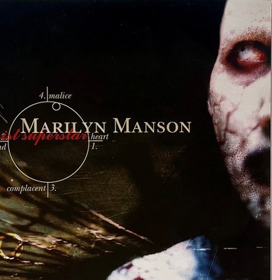 未使用　MarilynManson AntichristSuperstar LP Vtg 1998 MARILYN MANSON Vinyl ANTICHRIST SUPERSTAR 2Lp 1ST PRESS