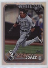 2024 Topps Series 2 Rainbow Foil Nicholas Lopez Nicky Lopez #687 11cz