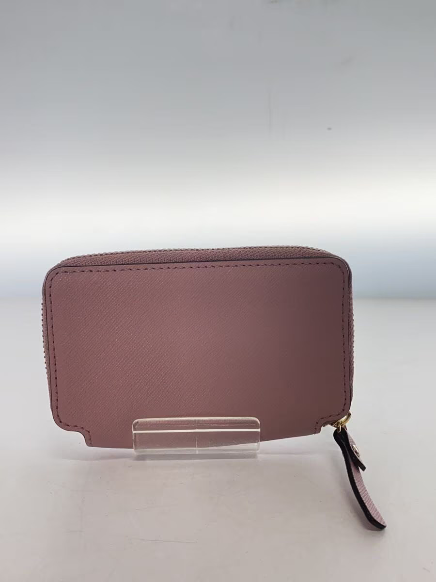 Kate Spade New York Mini Wallet/Coin Case, Leather, Pink, Solid Color, Women's,  thumbnail 2