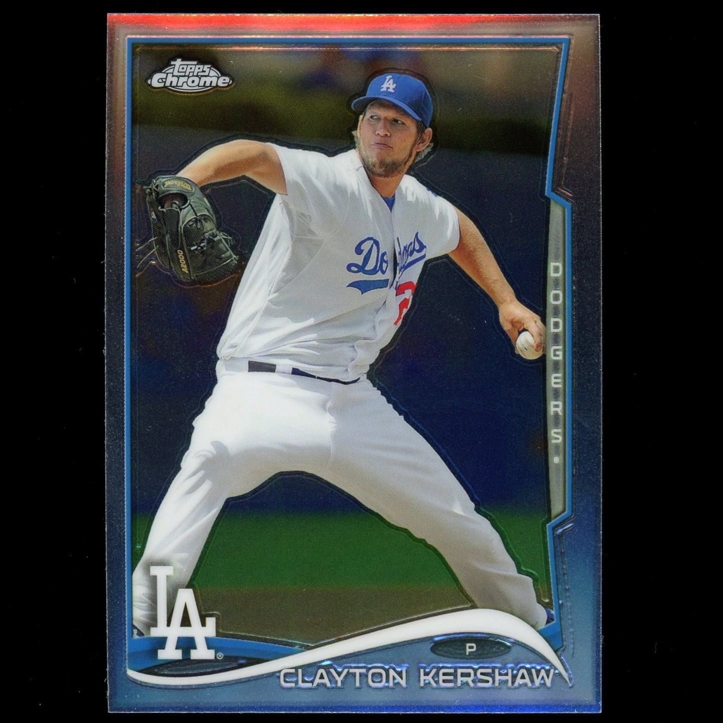 2014 Topps Chrome #100 Clayton Kershaw Los Angeles Dodgers