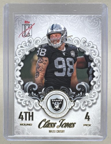 2025 Topps Signature Maxx Crosby Base (RAW)