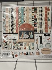 Encore Collection Kit 12 12x12 Double-sided Textured Paper/Element Sticker Sheet