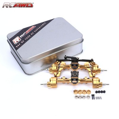 Wide Axles & Brass SCX24 Portal Axles Full Brass for Axial SCX24 & AX24