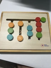 Montessori Learning Toys Slide Puzzle Color & Shape Matching Brain Teasers