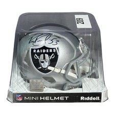 Bill Romanowski Signed Mini Helmet. Oakland Raiders Nfl Licensed. Beckett.