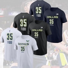 NEW ITEM - Azzi Fudd #35 Dallas Team Wings 2026 Player Name & Number Fan Look