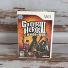New ListingGuitar Hero III 3 Legends of Rock Nintendo Wii CIB Complete w/ Manual Used