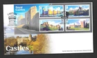 GB RM 2026 Castles mini sheet F.D.C Dover Postmark Freepost
