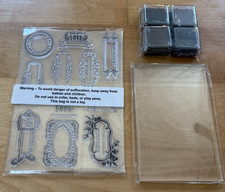Anna Griffin HAND MADE BY... Stamps Inks Set AG-821H NEW UNUSED
