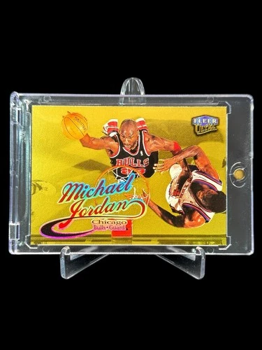 1998/99 Fleer Ultra MICHAEL JORDAN GOLD MEDALLION SSP #85G🔥SHARP🔥ULTRA RARE🔥