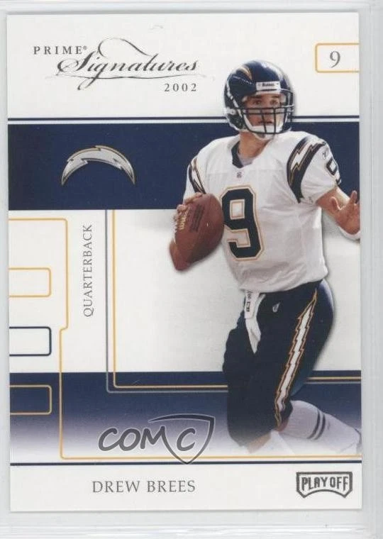Drew Brees trading card