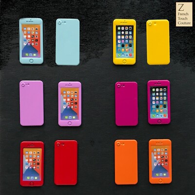 Fashion Royalty Doll Cell Phones-1:6 scale - For IT dolls/ Poppy & 12in dolls