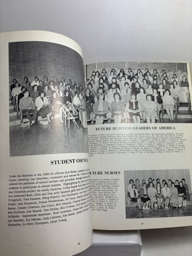 1961 Statesman Yearbook annual Jefferson High School Cedar Rapids, Iowa - Picture 7 of 10