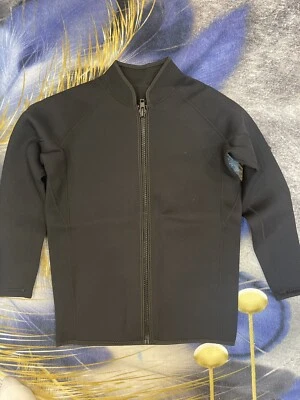 DARUPSUN Wetsuit Top Men 2mm Mens Wetsuit Top 3mm Long Sleeve Wetsuit Jacket Size-Ｍ