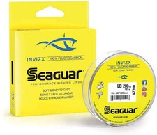 Seaguar Inviz X Fluorocarbon Leaders 8-20 lbs 200 yds