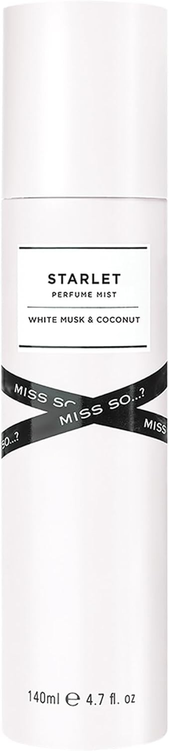 STARLET PERFUME MIST MISS SO ...? WHITE MUSK & COCONUT 140 ML PROFUMO DONNA