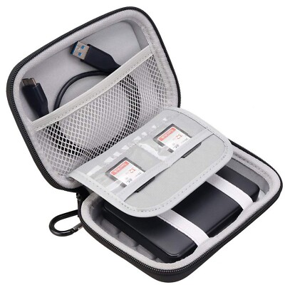 Lacdo Hard Drive Carrying Case for Toshiba Canvio Basics/Toshiba Canvio Flex/...