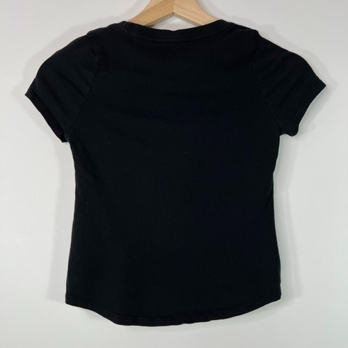 The Nike Tee Sparkle This Graphic Athletic Cut T-Shirt Black Girl's Small S - Picture 2 of 4