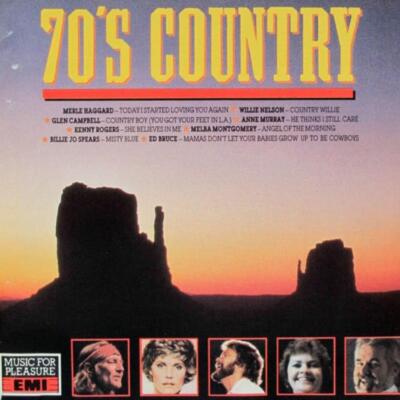 70's Country Various CD Free UK P&P Top-quality Fast Dispatch Audio CD