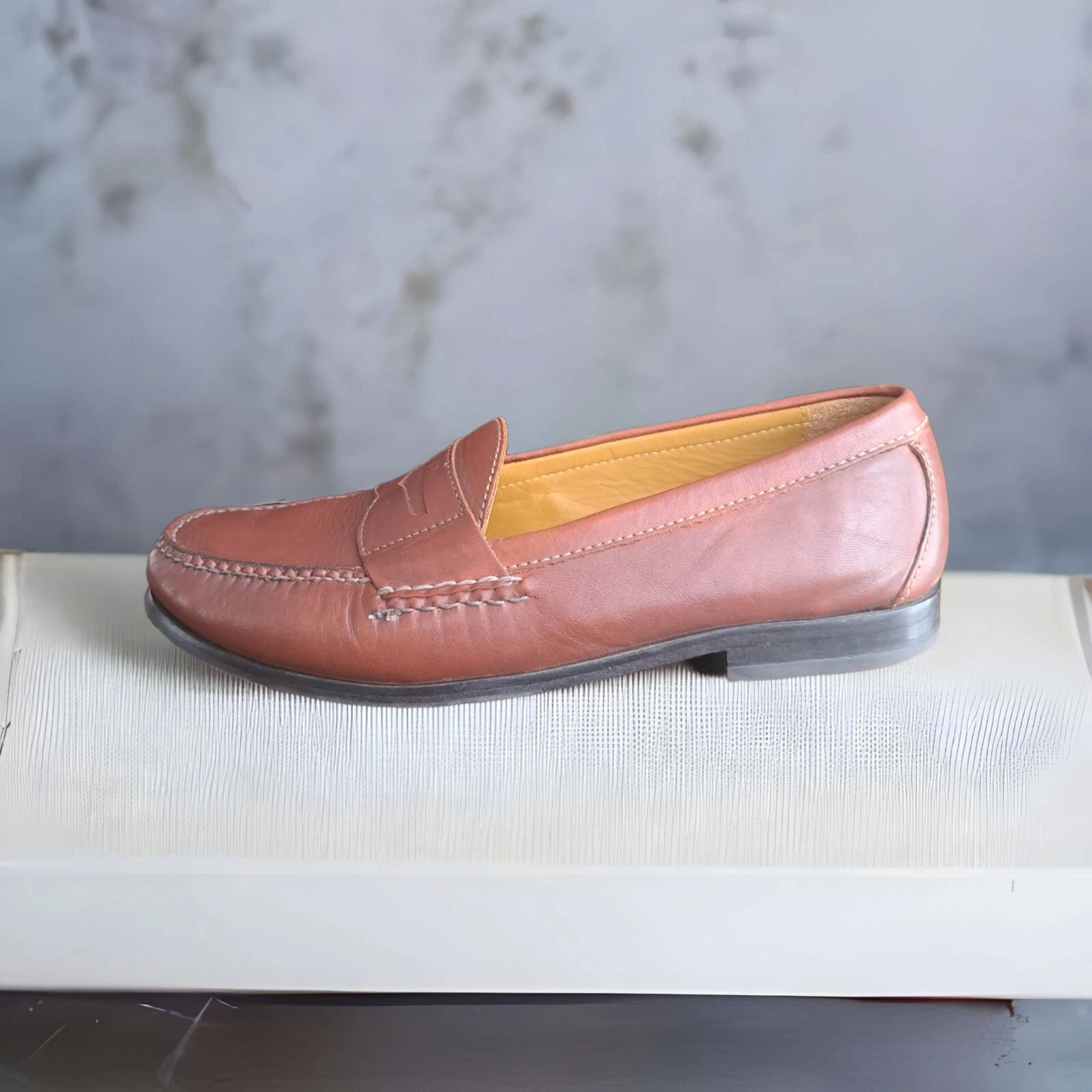 NIKE Mocassini uomo Cole Haan taglia 10 5 marrone C06983