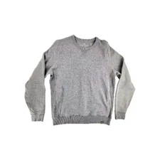 Mark Weldon Mens M Grey Long Sleeve Sweater Pullover