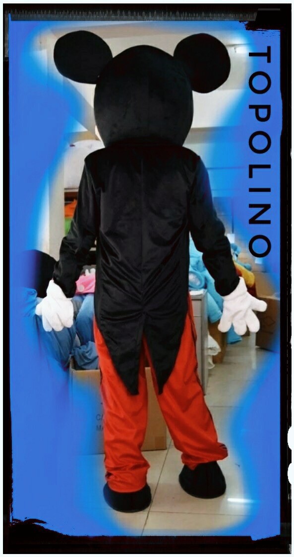 Costume di Carnevale Mascotte Topolino Mickey Mouse adulto Disney Costume di Carnevale Mascotte Topolino Mickey Mouse adulto Disney