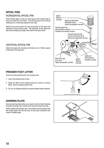 SINGER 7285Q Sewing Machine User Manual Owners Operation Manual - Picture 5 of 5