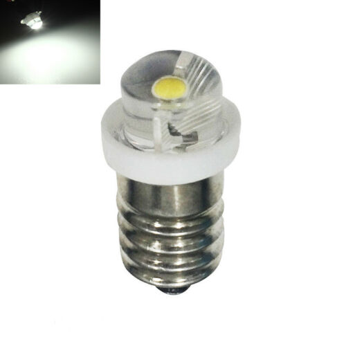E10 0,5 W 3V 4,5V 6V DEL indicateur ampoule lampe vis perles ampoules lumière de travail - Photo 1 sur 6