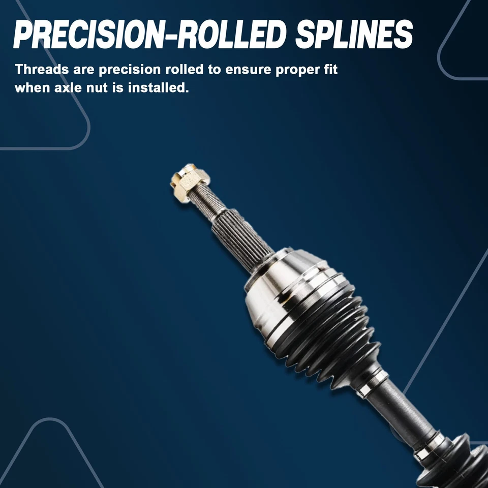 2x  Front Left Right CV Axle Shaft for 2001 2002 2003 Dodge Dakota Durango 4WD Foto 4 de 4