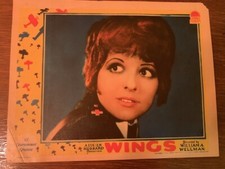 *RARE* ORIGINAL AMERICAN LOBBY CARD ~ WINGS / CLARA BOW (1927)