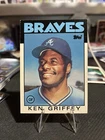 1986 Topps Ken Griffey Sr #180 Atlanta Braves Vintage MLB Baseball Card