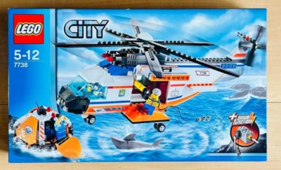 LEGO 7738: CITY Helicóptero de la Guardia Costera y Balsa Salvavidas Nuevo en... - Imagen 1 de 4