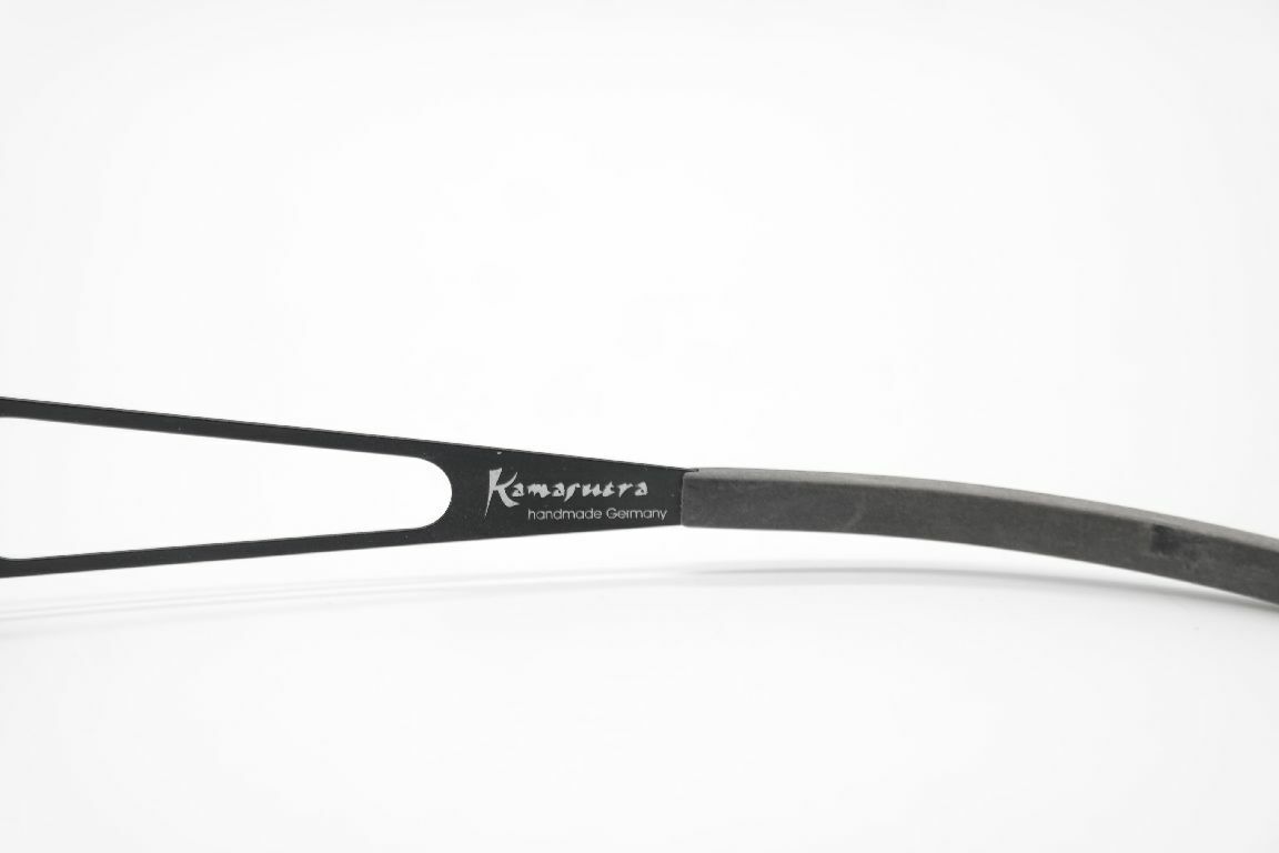 Monture De Lunettes Kamasutra Ovale Gris Métal – Neuf Avec étiquettes, Taille 51-21-130