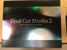 Final Cut Studio 2 Software - Item Is Storage Box All Manuals - NO DISCS