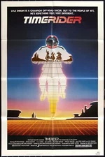 Timerider: The Adventure of Lyle Swann (1982) Original Movie Poster Folded 27x41