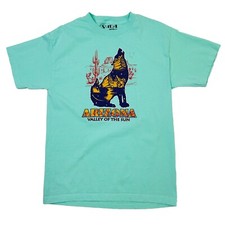 SMDA Arizona Valley Of The Sun T Shirt Size Medium Coyote Desert Cactus USA Made