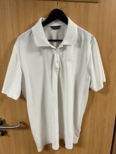Polohemd Golf Herren wei&szlig; Funktionsshirt in XL