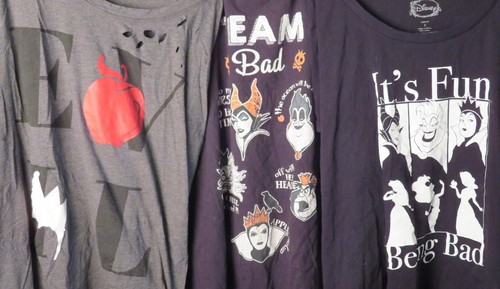 3 Disney Villains T-shirts Size 5XL - Picture 2 of 14