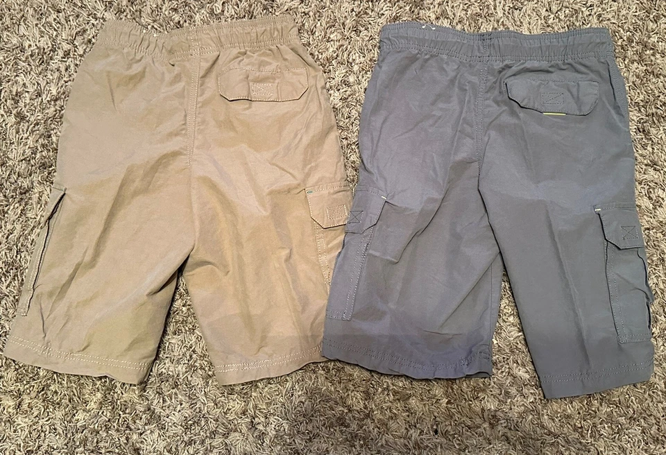 Pantalones cortos Urban Pipeline para niños, lote de 2, talla mediana, gris y tostado Foto 3 de 4